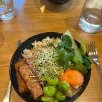 Tempeh Buddha Bowl at Harmonie Bowl & Juice in Strasbourg