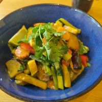 Vegetable curry at Harmonie Bowl & Juice in Strasbourg