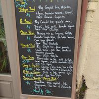 Menu at Harmonie Bowl & Juice in Strasbourg