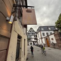 sign  at Harmonie Bowl & Juice in Strasbourg