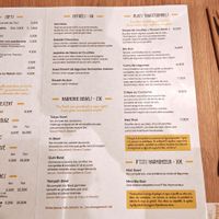 Menu at Harmonie Bowl & Juice in Strasbourg