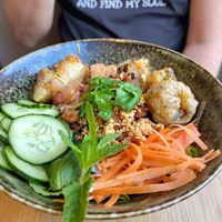 Bio bun at Harmonie Bowl & Juice in Strasbourg
