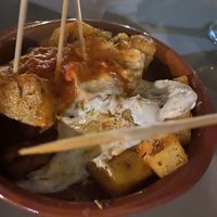 Bravas. (Last time they were not very good)  at Jardin Urbano in Valencia