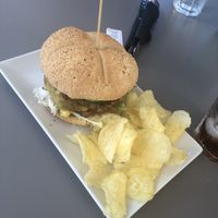 Cheeseburger  at Jardin Urbano in Valencia