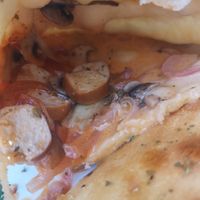 Inside calzone at Jardin Urbano in Valencia