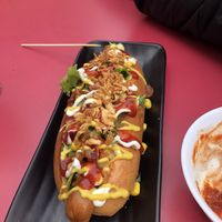 Hot Dog   at Jardin Urbano in Valencia