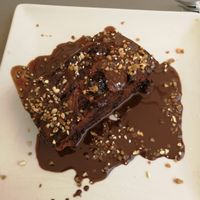 Awesome chocolate jam cake  at Jardin Urbano in Valencia