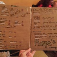 Menù at Puspa's Warung in Ubud