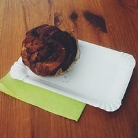 Nuss Nougat Lauge Spluffin at Spluffin Bakery in Berlin