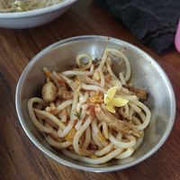 A pasta kind of salad at Chiang Mai Vegetarian Society in Chiang Mai