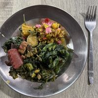 My humble feast with gratitude 🙏 namaste   at Chiang Mai Vegetarian Society in Chiang Mai