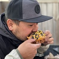 Arepa  at Mojos Tacos in St Augustine