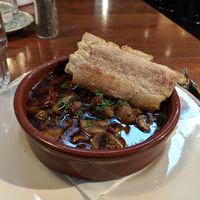 hot mushrooms at South Restaurant + Coffeehouse in Anchorage