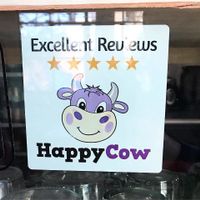 Excellence Decal  at Capuchino Cafe in La Paz