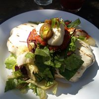 Plantbased burrito at Amigos Mexican Grill in Cromwell