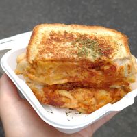Mac and Cheese Toastie at FacePlant Foods in Edinburgh