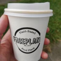 Takeaway coffee ☕️ at FacePlant Foods in Edinburgh