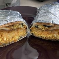 All day breakfast burrito special  at FacePlant Foods in Edinburgh