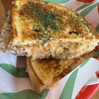 Tuna melt  at FacePlant Foods in Edinburgh