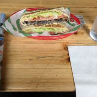 Mexican sandwich at FacePlant Foods in Edinburgh