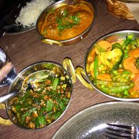 3 vegan dishes  at Kesar in Horsens