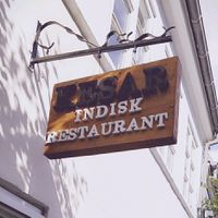 The sign at Kesar in Horsens