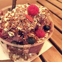 Acai bowl at Crudi in Barcelona