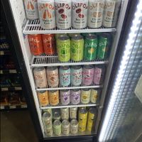 Olipop cooler   at Gibson's Fresh Grocer in Ruston