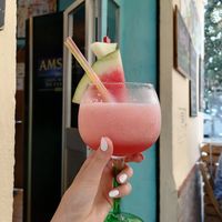 Smoothie at Anchoita del Pana in Malaga