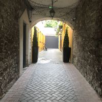 Entrance    at The Franciscan Well Brewery in Cork