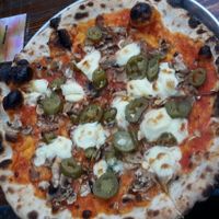 Great tasting vegan mozzarella at The Franciscan Well Brewery in Cork