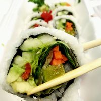 Vegetable Sushi at Red Wasabi in Loma Linda
