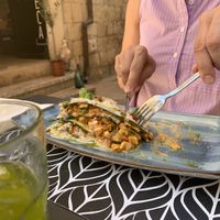 Zucchini lasagna   at Nishta in Dubrovnik