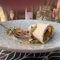 Humus wraps  at Nishta in Dubrovnik