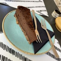 Chocolate & coffee cake  at Nishta in Dubrovnik