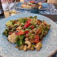 Pastalicious (noodle stir fry) at Nishta in Dubrovnik