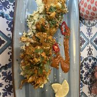 pakoras  at Nishta in Dubrovnik
