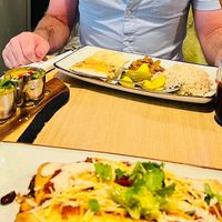 Burrito and curry  at Nishta in Dubrovnik