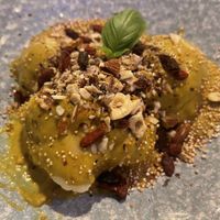 Curry cauliflower starter   at Nishta in Dubrovnik