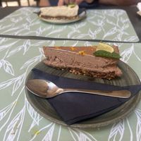 Cheese cake raw vegan   at Nishta in Dubrovnik
