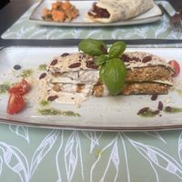 Raw vegan lasagne 10/10 musst try   at Nishta in Dubrovnik