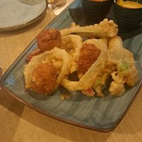 Tempura Mixed Appetizer Plate at Nishta in Dubrovnik