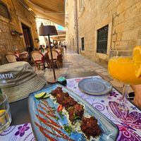 Pakora, summer juice at Nishta in Dubrovnik