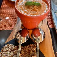 Tomato soup   at Nishta in Dubrovnik