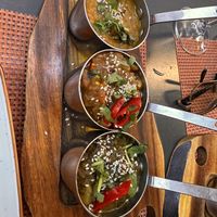 Curry choice   at Nishta in Dubrovnik