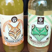 Kombucha*2 at Délices Veggies in Metz