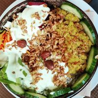 Buddha bowl at Délices Veggies in Metz