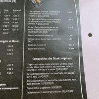 Menu   at Délices Veggies in Metz