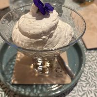 Dessert : cheesecake végétal à la prune  at Délices Veggies in Metz