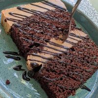 Gâteau chocolat spéculoos at Délices Veggies in Metz